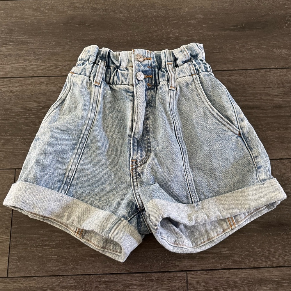 Abercrombie The 80s Paperbag Short Ultra High Rise